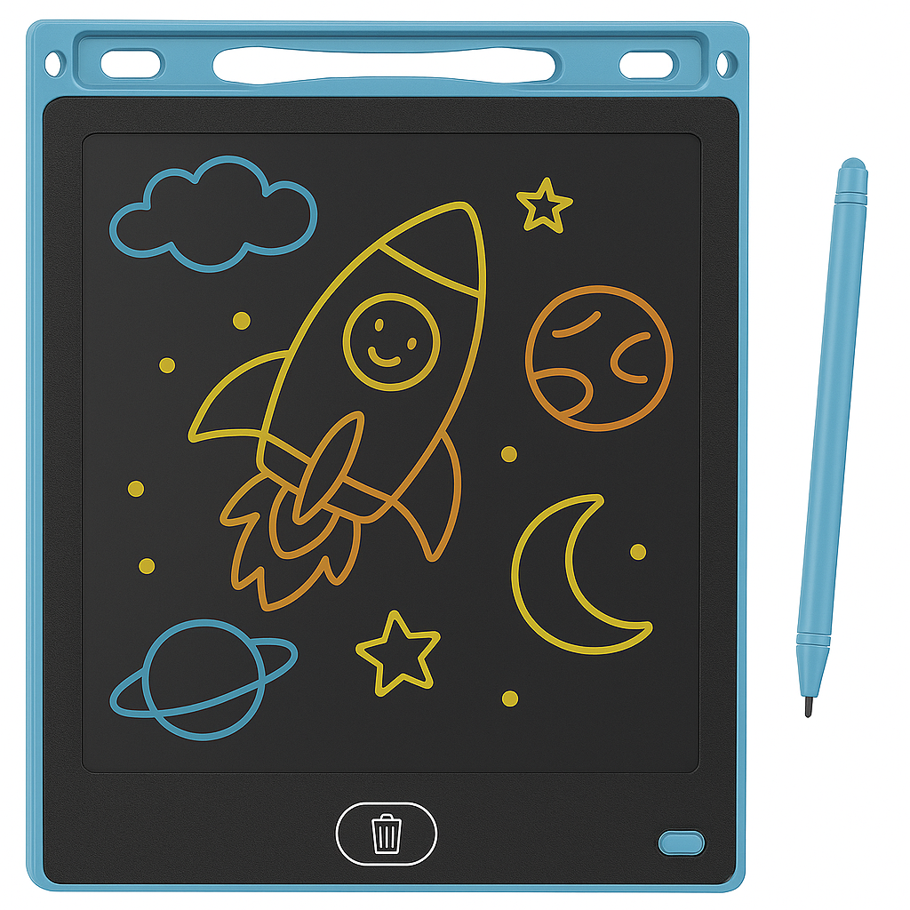 8.5" LCD Writing Tablet With Erase And Lock Button 3 Color Available for kids